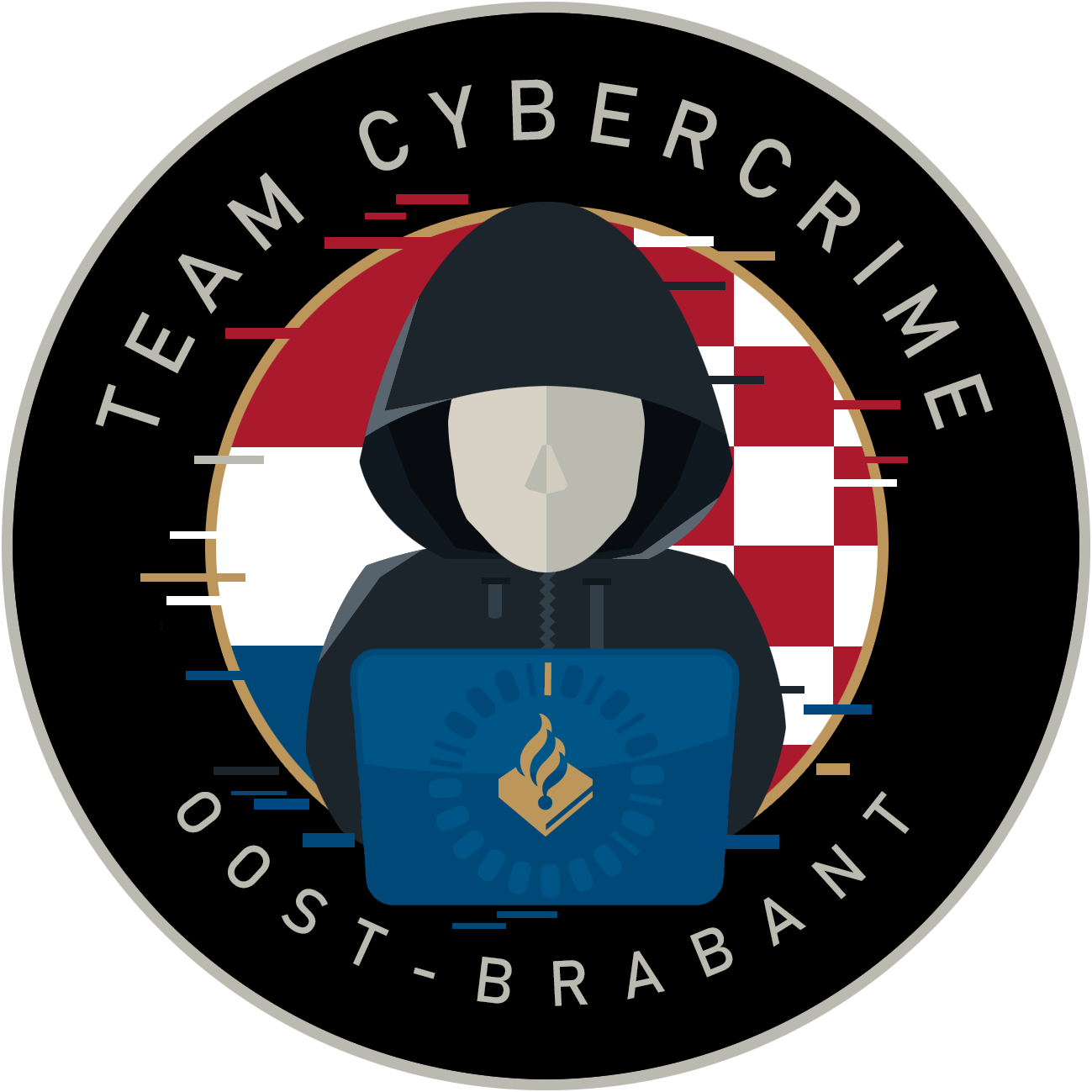Team Cybercrime Politie Oost-Brabant Badge